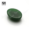 楕円形の緑の翡翠カボション天然翡翠の宝石