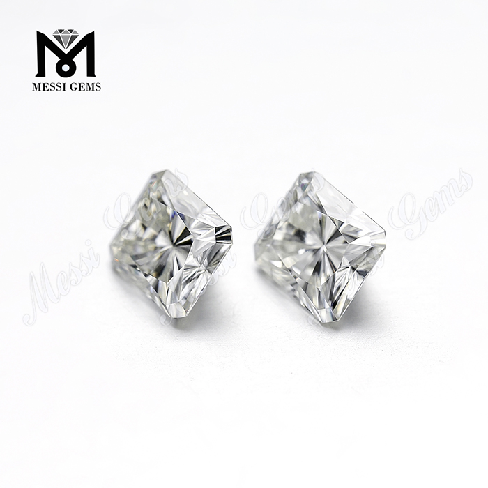 卸売 モアサナイト ダイヤモンド ホワイト モアッサナイト、6x9mm 八角形ルース モアッサナイト