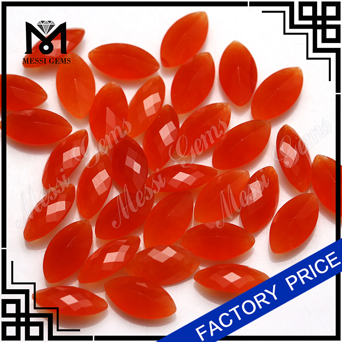 中国の新しいスタイルの赤いマーキスジェイドジェムストーン卸売ナチュラルジェイド