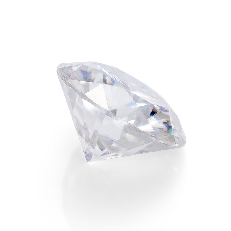 ゆるい宝石6カラットDEFホワイトラボで育てられたモアッサナイトダイヤモンドカラープレイまたはファイア
