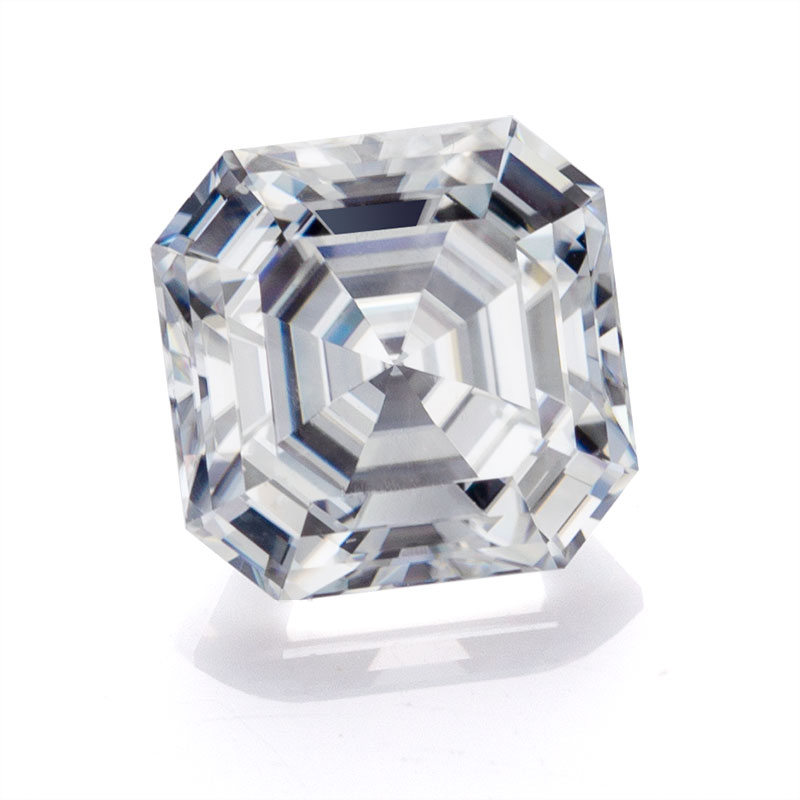 ルース ダイヤモンド 宝石 アッシャー カット モアサナイト ダイヤモンド 結婚指輪用