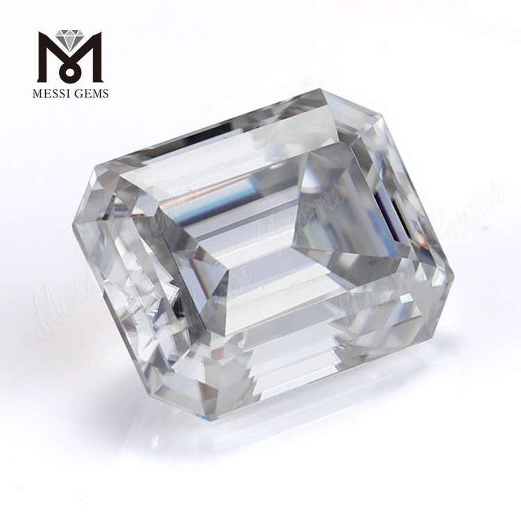 工場出荷時の価格 モアサナイト ダイヤモンド卸売 8x6mm DEF ホワイト エメラルド カット モアッサナイト