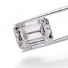 工場出荷時の価格のルース宝石エメラルド カット 3 カラット モアサナイト ダイヤモンド