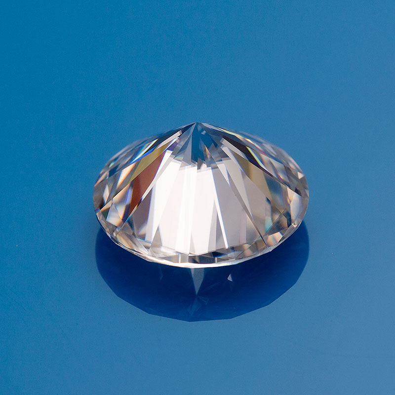 ゆるい宝石6カラットDEFホワイトラボで育てられたモアッサナイトダイヤモンドカラープレイまたはファイア