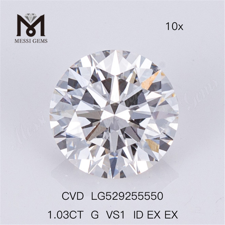 1.03CT G VS1 ルース ラボ ダイヤモンド セール ID EX EX ラボ グロウン ダイヤモンド卸売 
