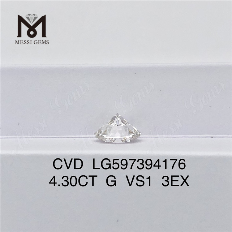 4.30CT G VS1 3EX ダイヤモンド 4ct CCVD LG597394176 を大幅割引
