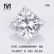 10.33CT E VS1 EX EX SQ ラボ グロウン CVD ダイヤモンド まとめ買いで競争力を高める LG598365481 
