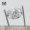 7.30CT ダイヤモンド Lab OV VVS2 D カラー CVD LG605348950丨Messigems