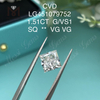 1.51 カラット G VS1 HPHT プリンセス CVD 合成ダイヤモンドs