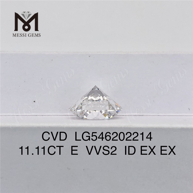 11.11CT E VVS2 ID EX EX 最大のラボ ダイヤモンド CVD LG546202214