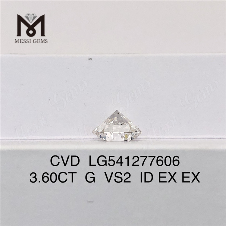 3.6CT G vs2 ルース ラボ ダイヤモンド RD カット Cvd ダイヤモンド卸売価格