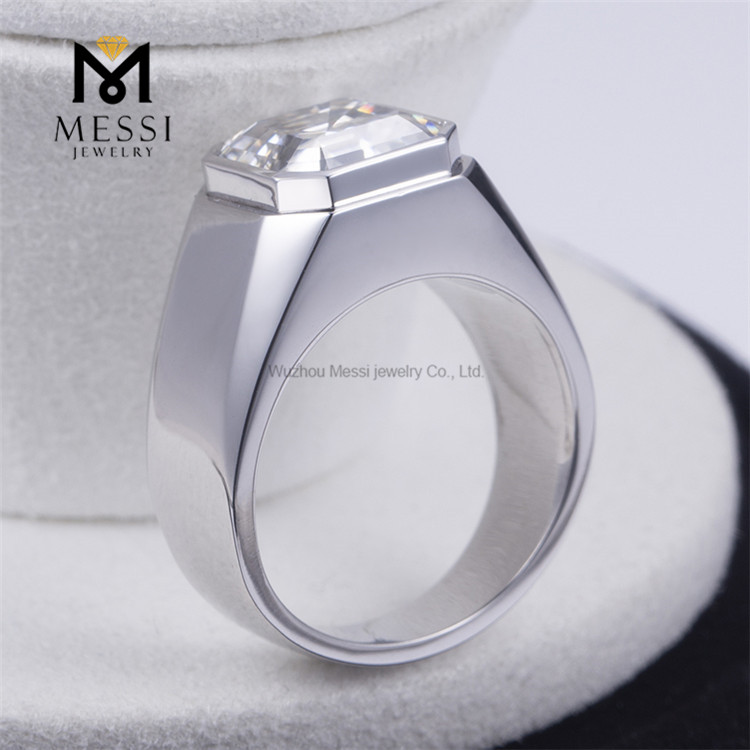3ct ラボ ダイヤモンド ソリティア リング メンズ 結婚指輪 生涯にわたるコミットメントの象徴