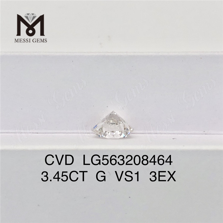 3.45CT G VS1 3EX ラボグロウン ダイヤモンド CVD で創造性を解き放つ LG563208464 丨Messigems
