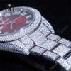 カスタマイズされた腕時計カスタムデザインの高級メンズ腕時計DEF Vvsモアッサナイト腕時計