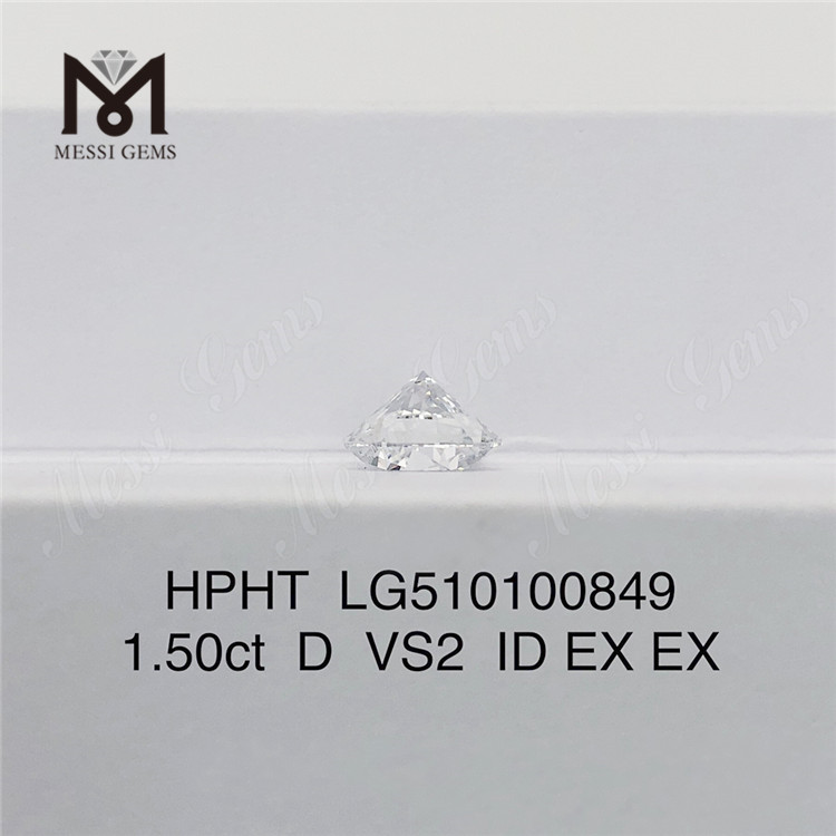 1.50CT D VS hpht ダイヤモンド EX ラボ ダイヤモンド工場出荷時の価格