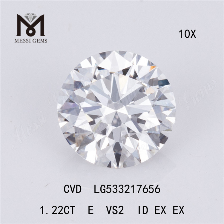 1.22ct E 安いルースラボ ダイヤモンドとラウンド Cvd ダイヤモンドの卸売価格