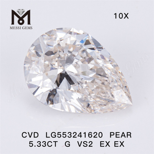 5.33CT CVD ダイヤモンド G VS2 EX EX 美品 合成ダイヤモンド 販売中