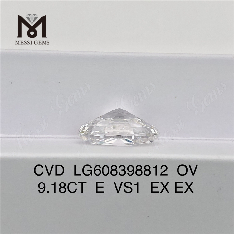 9.18CT E VS1 OV igi 認定ラボ ダイヤモンド IGI 認定ブリリアンス丨Messigems LG608398812