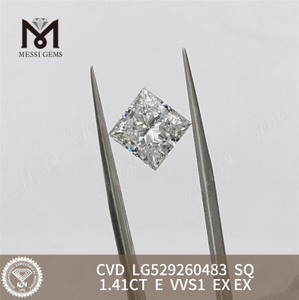 1.41CT E VVS1 ダイヤモンドの igi 証明書の純度を公開 SQ丨Messigems CVD LG529260483 