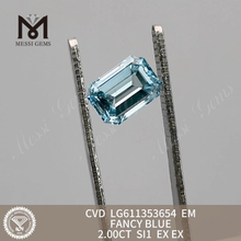 2.00CT SI1 EM ファンシー ブルー Cvd ダイヤモンド カラットあたりの価格 価格 LG611353654 