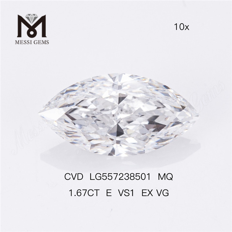 1.67CT E VS1 EX VG マーキス ラボ ダイヤモンド高品質工場価格