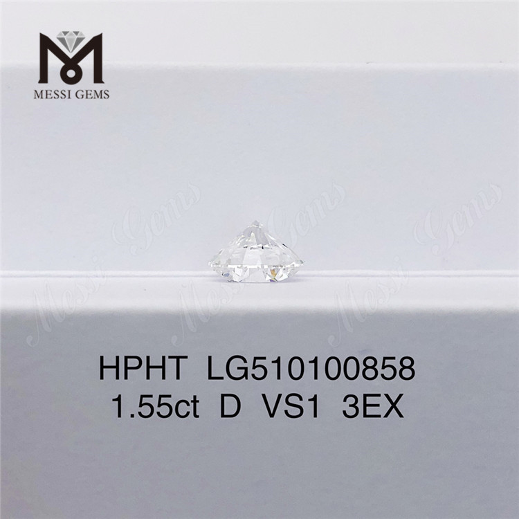 1.55ct D vvs ルース hpht ラボ ダイヤモンド セール ラウンド シェイプ 3EX ラボ ダイヤモンド 販売中