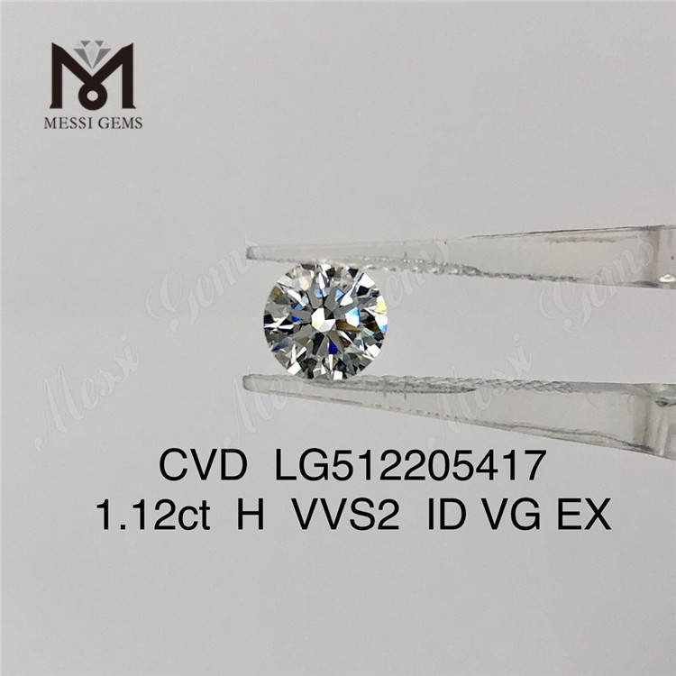 1.12ct H ラボ ダイヤモンドとルース人工ダイヤモンドが販売中