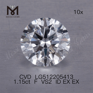 1.15ct F VS Cvd 人工ダイヤモンド IF 3EX ラボ ダイヤモンド卸売価格