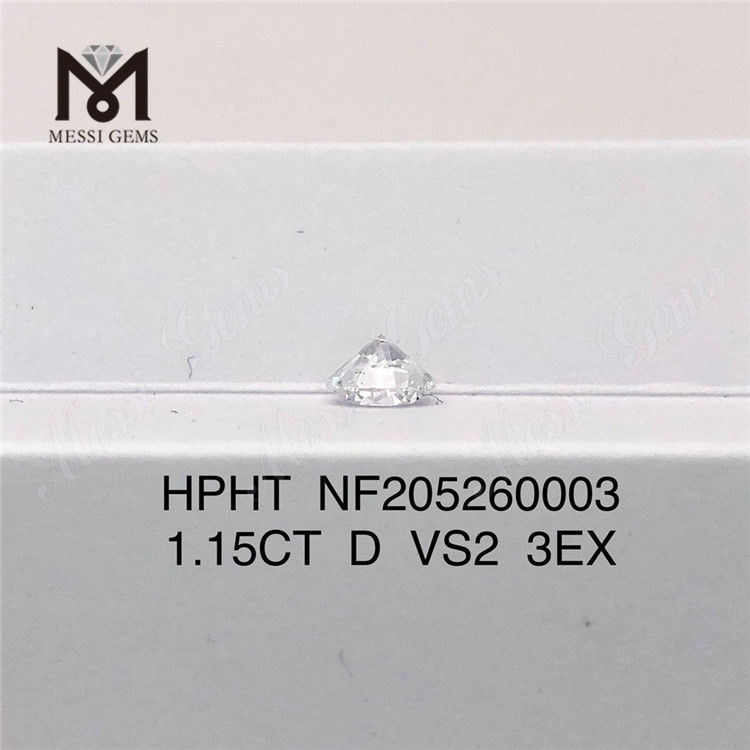 1.15 カラット D VS2 3EX 工場出荷時の価格 ルース ラウンド ブリリアントな最高のラボ作成ダイヤモンド オンライン