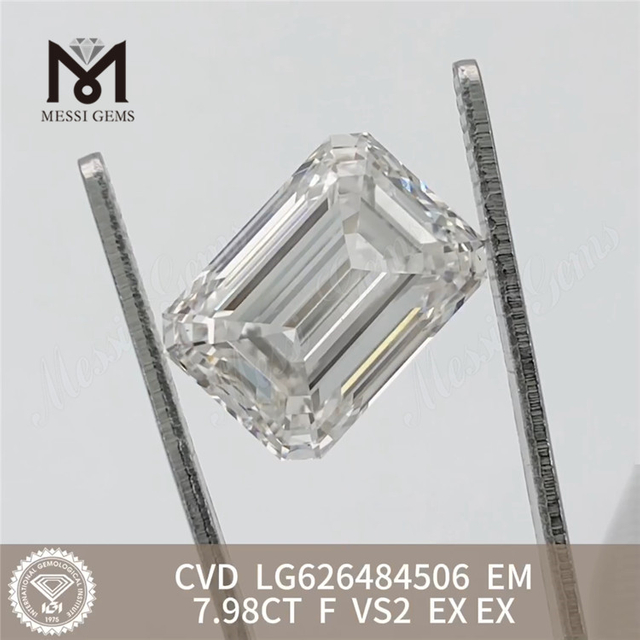7.98CT F VS2 EM IGI ダイヤモンド CVD LG626484506丨Messigems