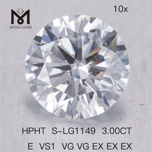 3CT HPHT E VS1 VG VG EX EX EX 合成ダイヤモンド を購入 