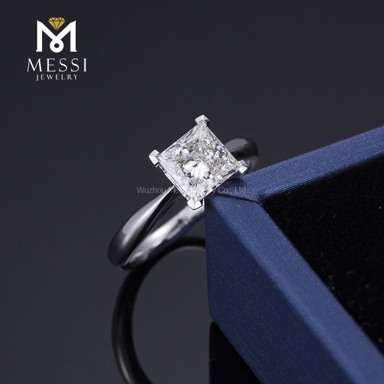 女性のための熱い販売の豪華な大きなダイヤモンド石の婚約指輪