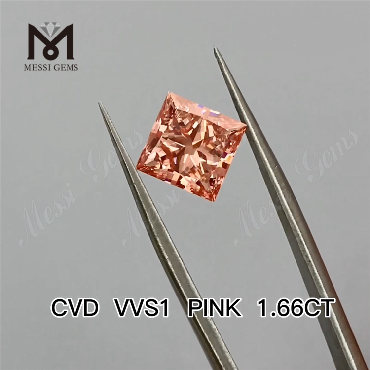 1.66ct 合成ピンク SQ ラボ ダイヤモンド CCVD 合成ダイヤモンド の卸売価格
