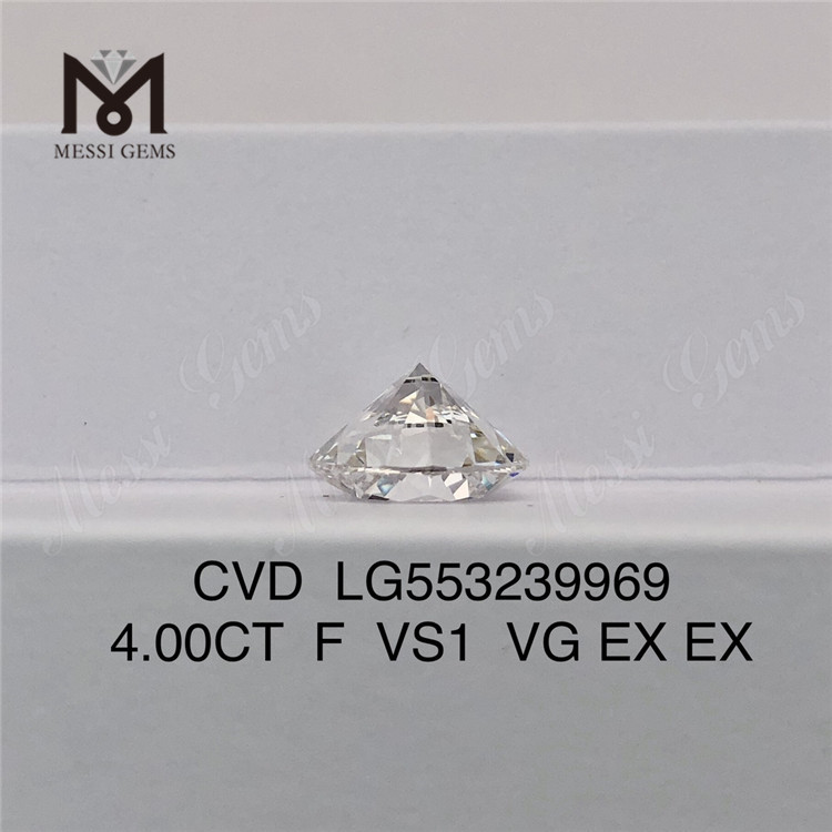 4.00CT F CVD ダイヤモンド VS1 VG EX EX 合成ダイヤモンド 販売中