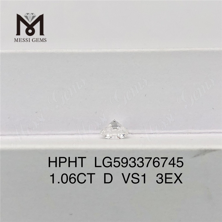 1.06CT D 3EX VS HPHT ダイヤモンド HPHT LG593376745