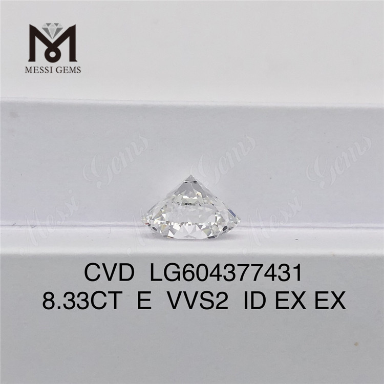 カスタム婚約指輪作成用 8.33ct igi 認定ダイヤモンド E VVS2丨Messigems LG604377431