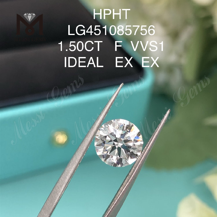1.50ct RD F VVS1 IDEAL カット ラボ グロウン VVS ダイヤモンド