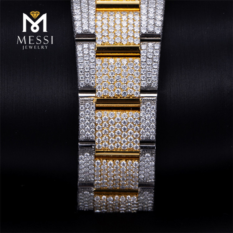 メンズ機械式時計 自動巻きメンズ腕時計 モアサナイト 防水 メンズ腕時計 ブランド腕時計