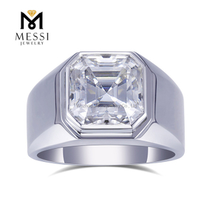 3ct ラボ ダイヤモンド ソリティア リング メンズ 結婚指輪 生涯にわたるコミットメントの象徴