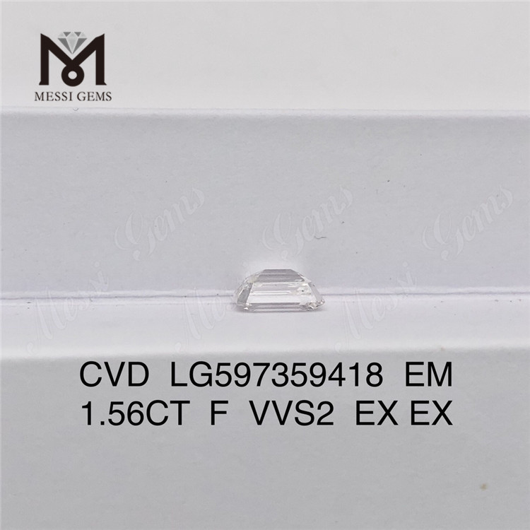 1.56CT F VVS2 EM IGI 認定ダイヤモンド エレガンス シェイプ丨Messigems LG597359418