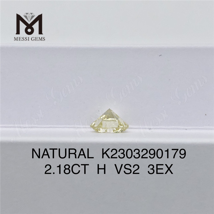 2.18CT H VS2 3EX 本物の天然ダイヤモンド K2303290179 をオンラインで購入する エレガンスを解放丨Messigems
