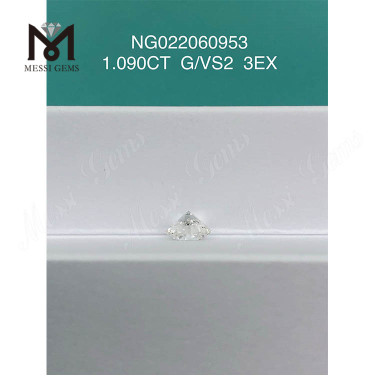 1.090ct G 卸売ルース ラボ グロウン ダイヤモンド VS2 EX