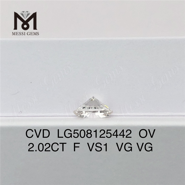 2.02CT F VS 合成ダイヤモンド CVD ラボダイヤモンド卸売価格