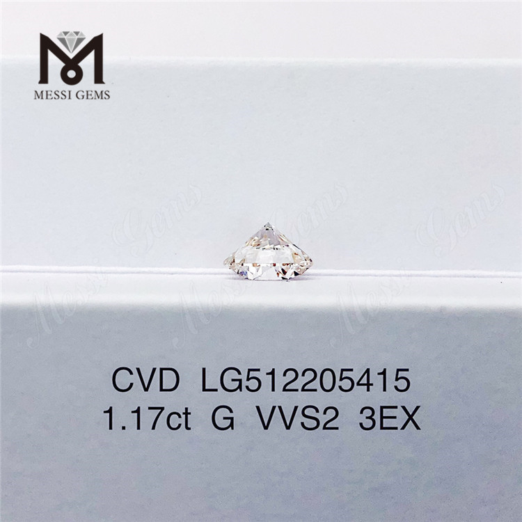 1.17ct G rd cvd ラボダイヤモンド 3EX vvs 安い人工ダイヤモンド工場出荷時の価格