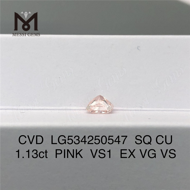 1.13ct VS1 EX VG VS CVD CU ラボ グロウン ピンク ダイヤモンド 価格 IGI LG534250547