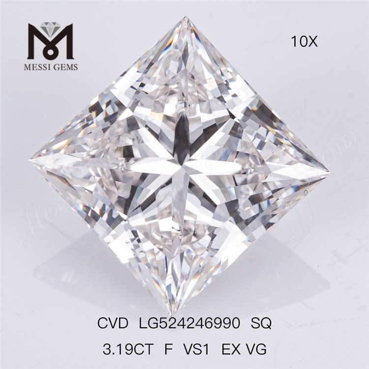 3.19CT CVD ダイヤモンド卸売 SQ F VS1 成長石の価格