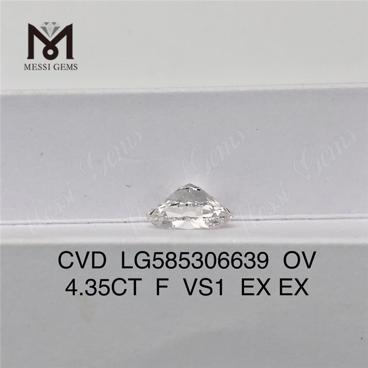 4.35CT F VS1 EX EX OV最大級CVDダイヤモンドCVD LG585306639