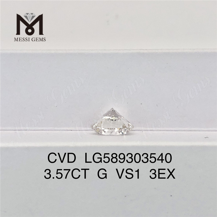 3.57CT G VS1 3EX CVD ダイヤモンドでジュエリーのデザインを高める LG589303540丨Messigems