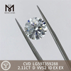 2.11CT D VVS2 理想的なラボ グロウン ダイヤモンド Cvd LG597359288 