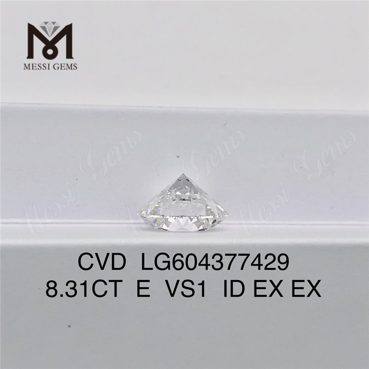 8.31ct igi ダイヤモンド E VS1 ID 卸売 CVD ラボ ダイヤモンドを無敵の価格で LG604377429丨Messigems